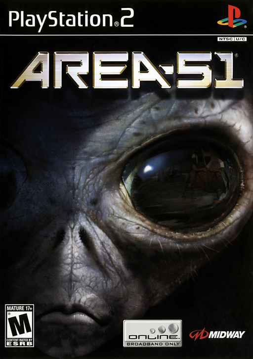Area 51 PlayStation 2 cover