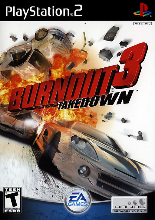 Burnout 3: Takedown PlayStation 2 cover