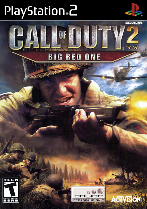 Call of Duty 2: Big Red One PlayStation 2 cover