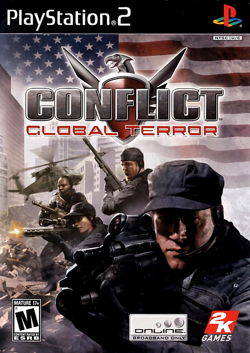 Conflict: Global Terror/Storm PlayStation 2 cover