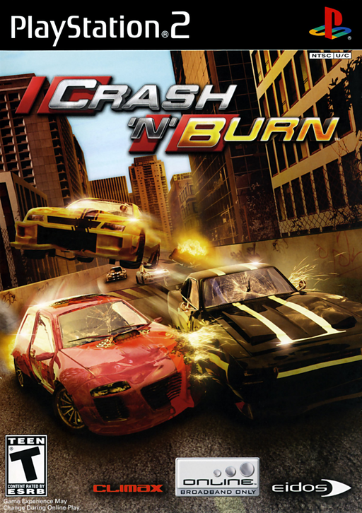 Crash 'N' Burn PlayStation 2 cover