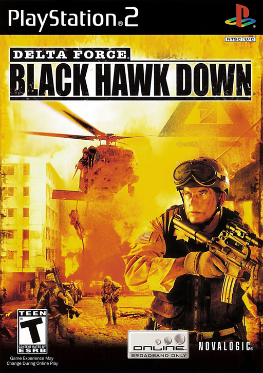 Delta Force: Black Hawk Down PlayStation 2 cover