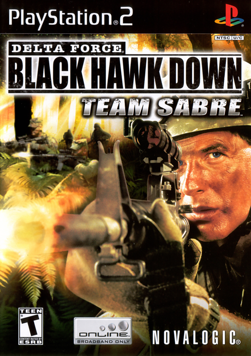 Delta Force: Black Hawk Down (Team Sabre) PlayStation 2 cover