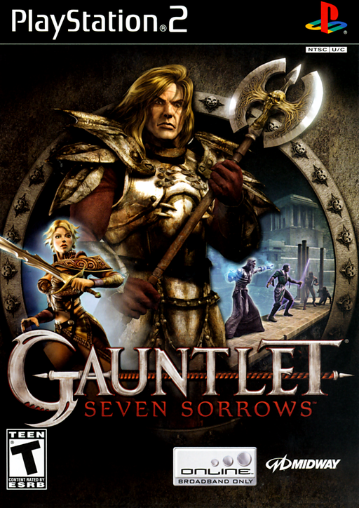 Gauntlet: Seven Sorrows PlayStation 2 cover