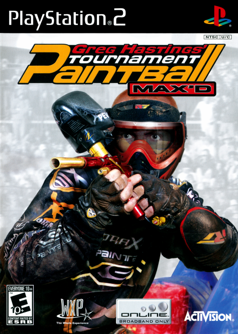 Greg Hastings' Tournament Paintball Max'D PlayStation 2 cover
