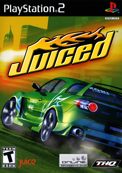 Juiced PlayStation 2 cover