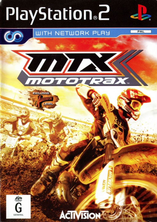 MTX: Mototrax PlayStation 2 cover
