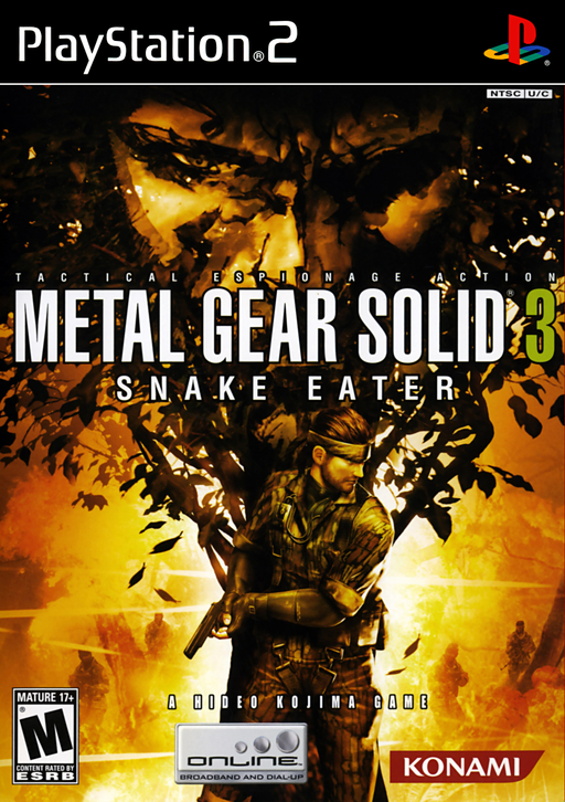 Metal Gear Solid 3 box art