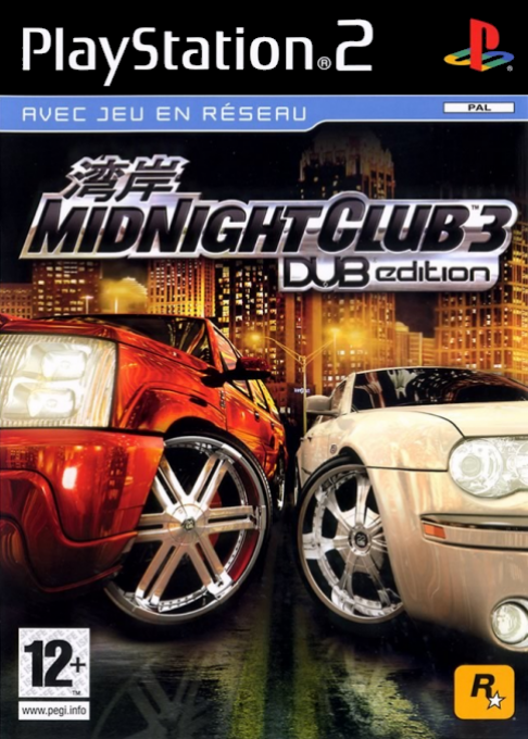 Midnight Club 3: DUB Edition PlayStation 2 cover