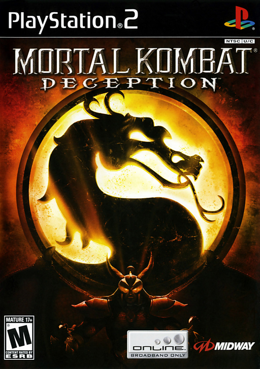 Mortal Kombat: Deception PlayStation 2 cover
