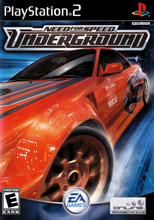 Need for Speed Underground PlayStation 2 cover