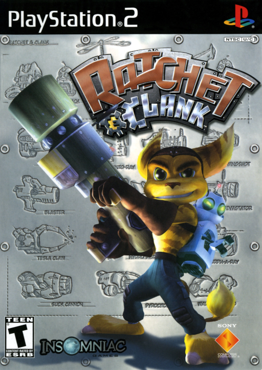 Ratchet & Clank (PS2 Quadrilogy) box art