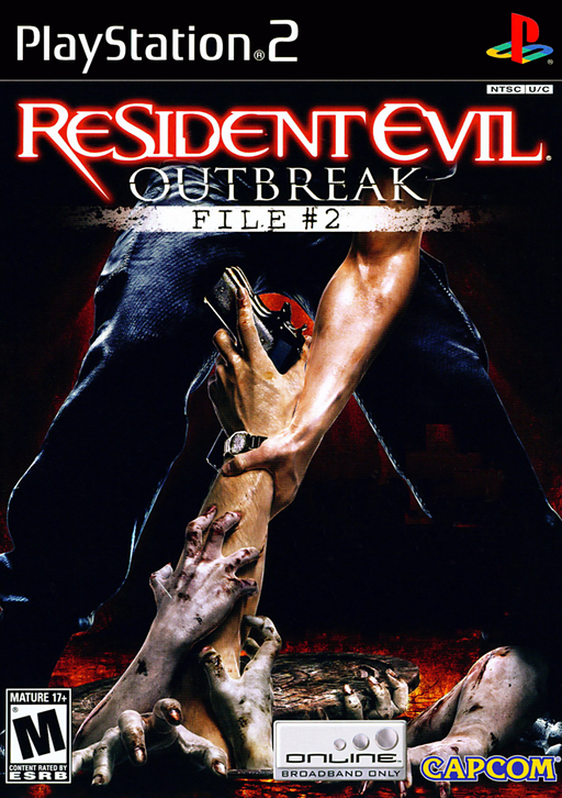 Resident Evil Outbreak (File 1 - 2) PlayStation 2 cover
