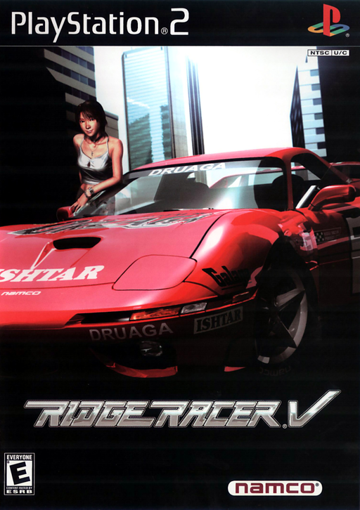 Ridge Racer V box art for PlayStation 2