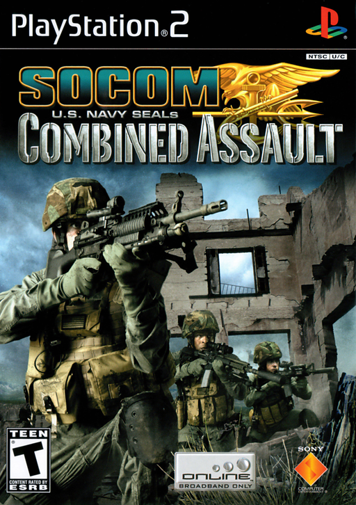 GAMES ELECTRONICS PLAYSTATION NA, #NA; SOCOM COMBINED ASSAULT PS2