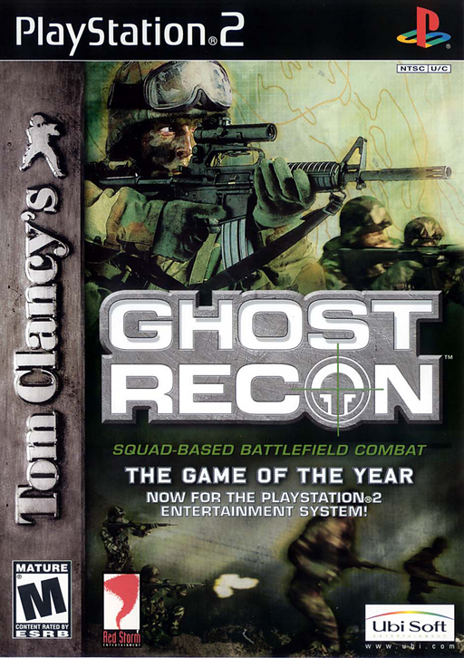 NINTENDO GAMES NINTENDO NES, #NA; TOM CLANCYS GHOST RECON PS2