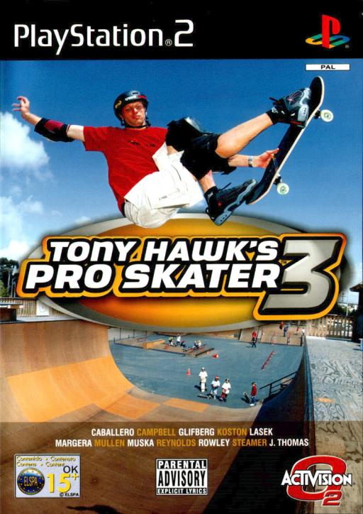 Tony Hawk's Pro Skater 3, PS2