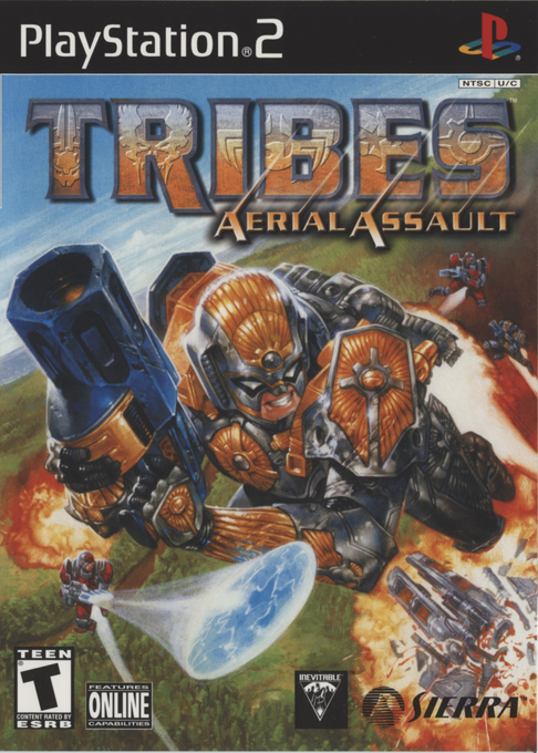 Tribes: Aerial Assault PlayStation 2 cover