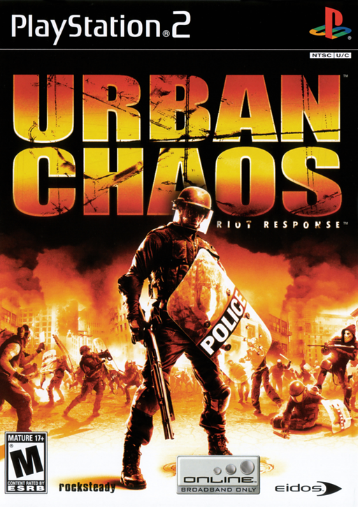 Urban Chaos: Riot Response PlayStation 2 cover