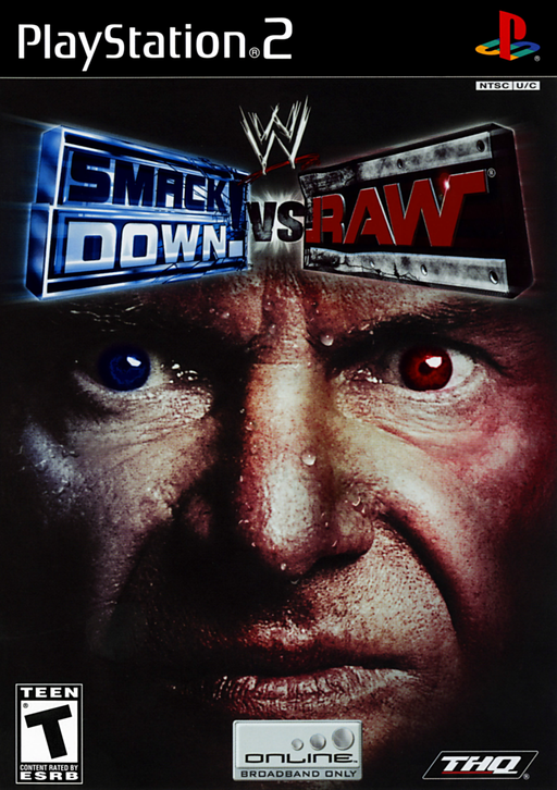 WWE SmackDown! vs. Raw PlayStation 2 cover