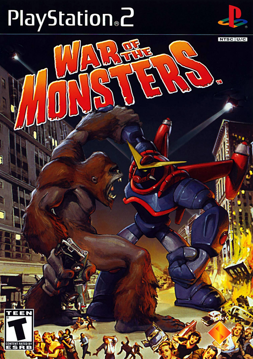 War of the Monsters box art