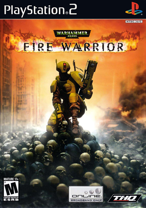 Warhammer 40,000: Fire Warrior PlayStation 2 cover