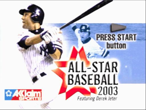 All-Star Baseball 2003 featuring Derek Jeter