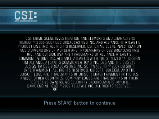 CSI - Crime Scene Investigation