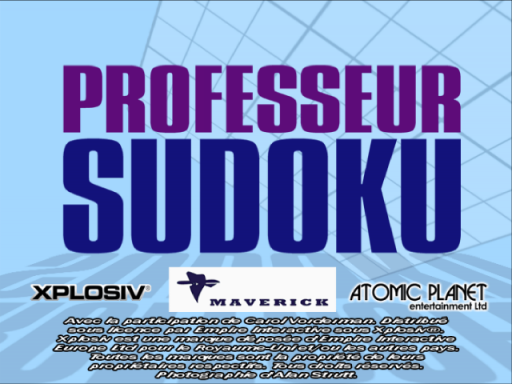 Carol Vorderman's Sudoku