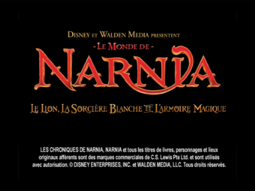 Chronicles of Narnia, The - The Lion, the Witch and the Wardrobe