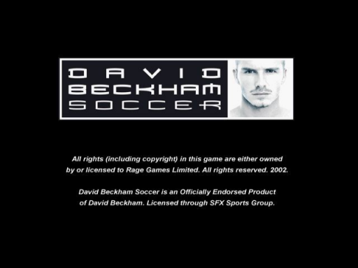 David Beckham Soccer