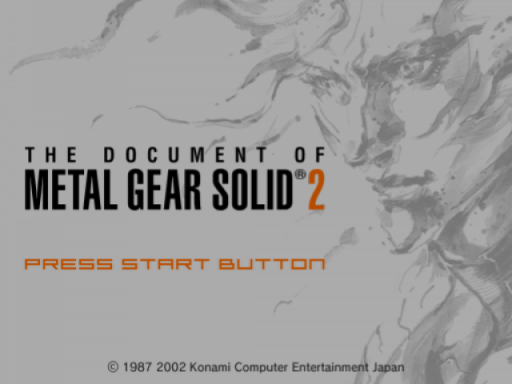 Document of Metal Gear Solid 2, The