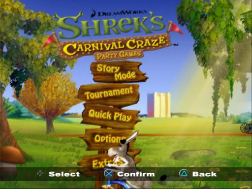 DreamWorks Shrek's Carnival Craze - Party Games