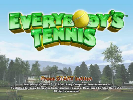Everybody's Tennis