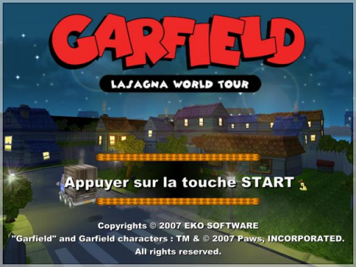 Garfield - Lasagna World Tour