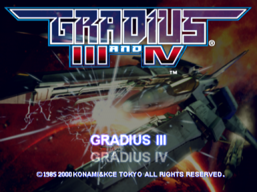 Gradius III and IV