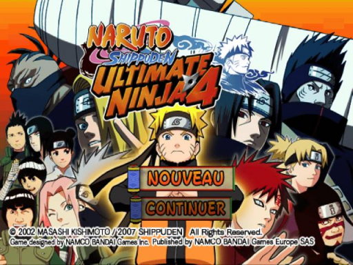 Naruto Shippuden - Ultimate Ninja 4