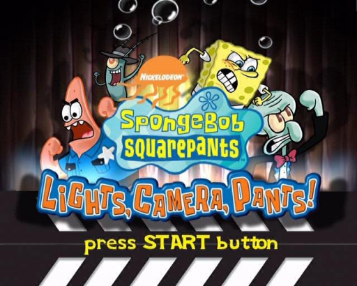 Nickelodeon SpongeBob SquarePants - Lights, Camera, Pants!