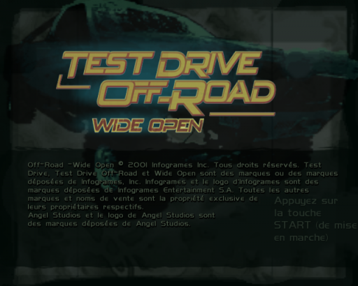 Off-Road - Wide Open