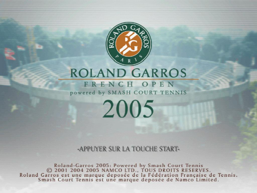 Roland Garros 2005 - Powered by Smash Court Tennis