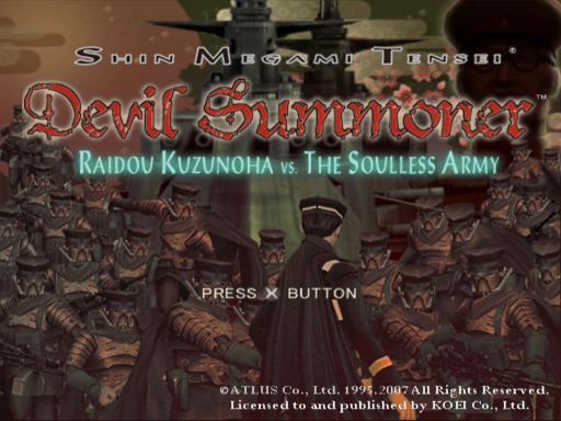 Shin Megami Tensei - Devil Summoner - Raidou Kuzunoha vs. the Soulless Army