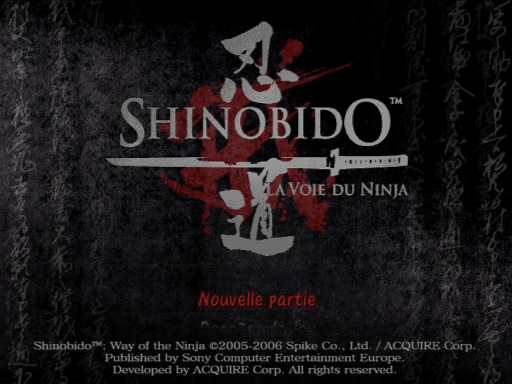 Shinobido - Way of the Ninja