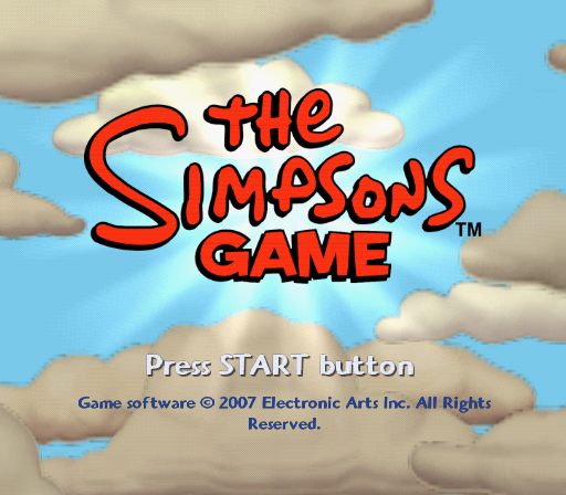 Simpsons Game, The