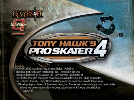 Tony Hawk's Pro Skater 4