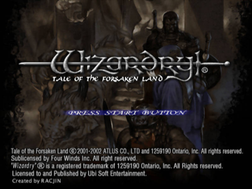 Wizardry - Tale of the Forsaken Land