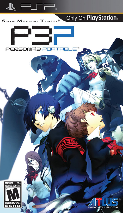 Shin Megami Tensei: Persona 3 Portable (P3P3DS) box art