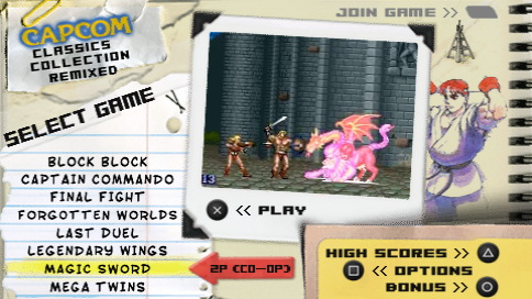 Capcom Classics Collection Remixed
