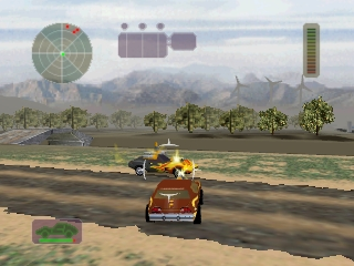 Vigilante 8 ROM Gameplay Screenshot 1