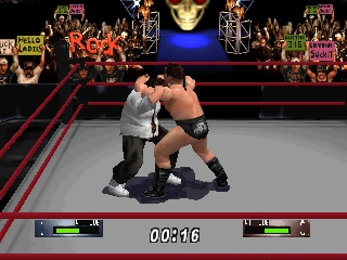 WWF WrestleMania 2000 ROM Gameplay Screenshot 1