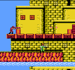 Bionic Commando ROM Gameplay Screenshot 1
